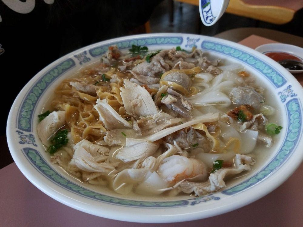 Photo of New Tung Kee Noodle House - Newark, CA, United States. Combination noodle.