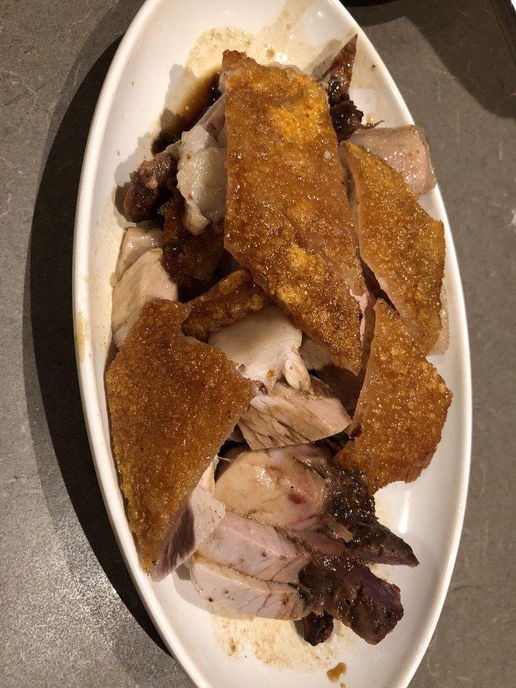 Photo of Gum Kuo Restaurant - Oakland, CA, United States. Roasted pork dish $9.95 - small portions we ate it all