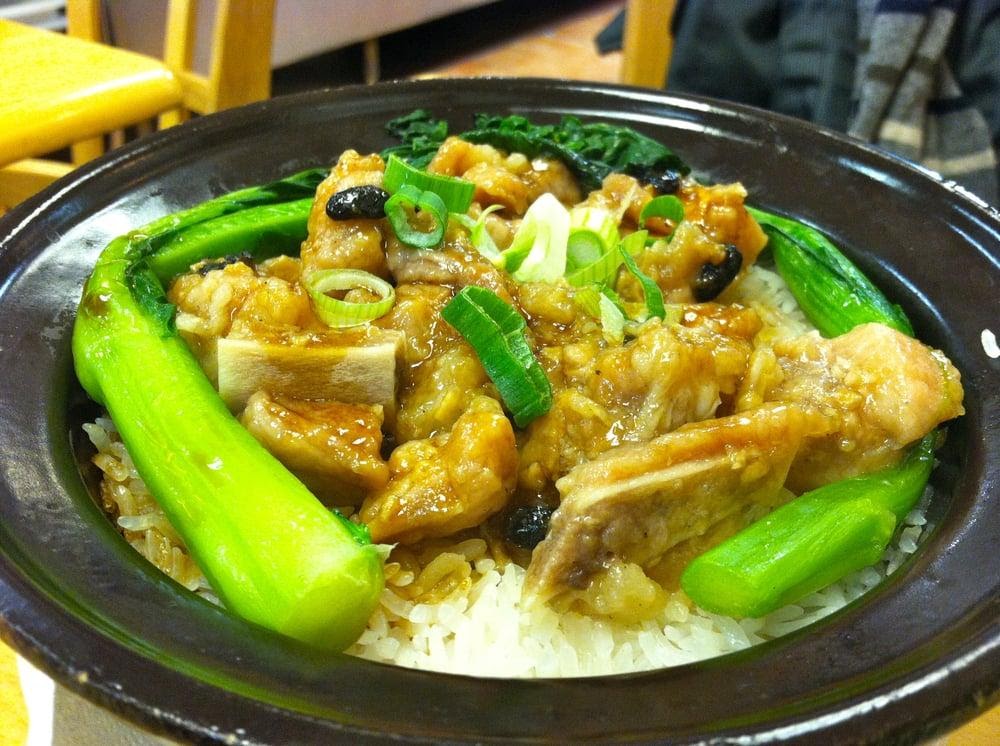 Photo of Best Taste Restaurant - Oakland, CA, United States. Sparerib rice claypot.