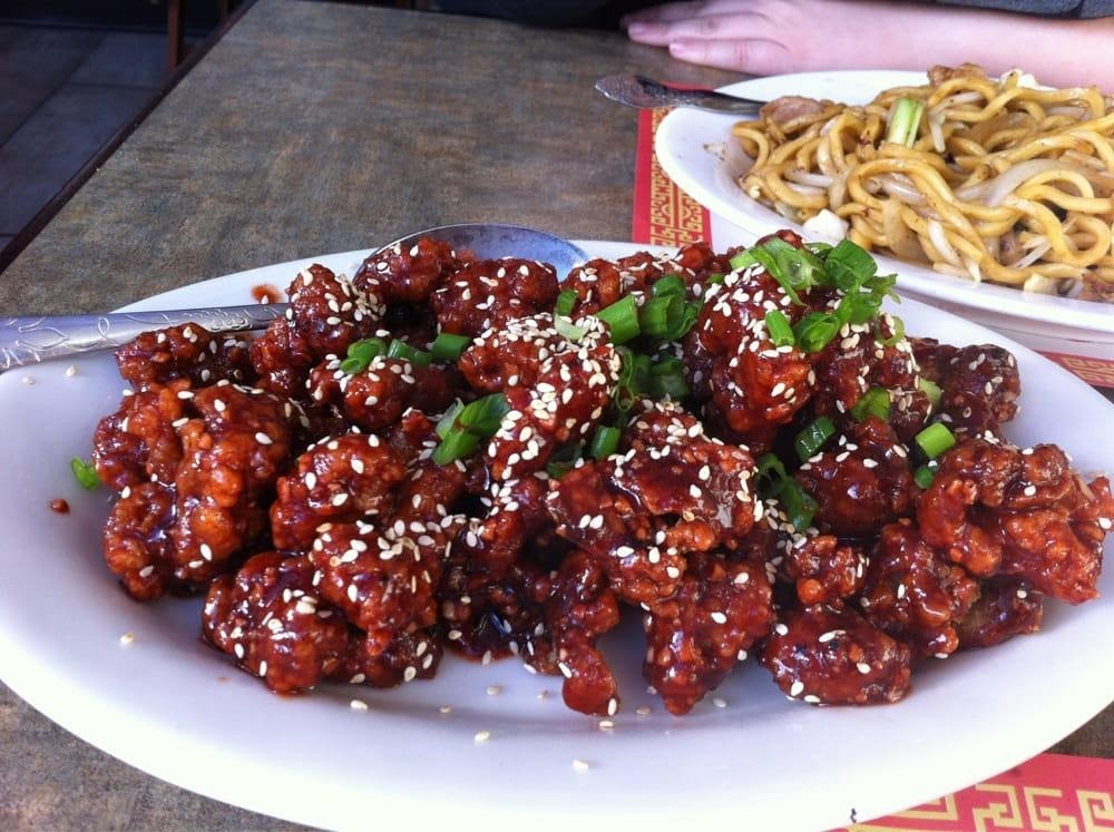 Photo of China Garlic Restaurant - Oakland, CA, United States. Sesame chicken