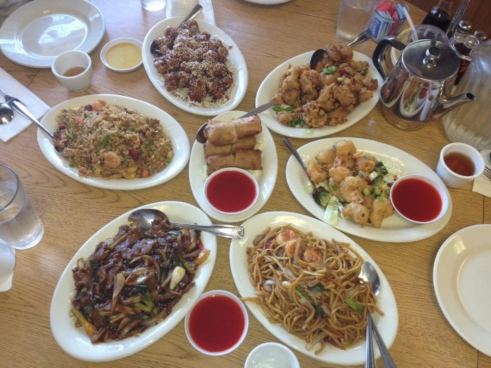 Photo of Hunan Restaurant - San Lorenzo, CA, United States. Salt & Pepper Prawns. Salt & Pepper Chicken. & Sesame Chicken. Combo Chow Mein & Combo Fried Rice!!!