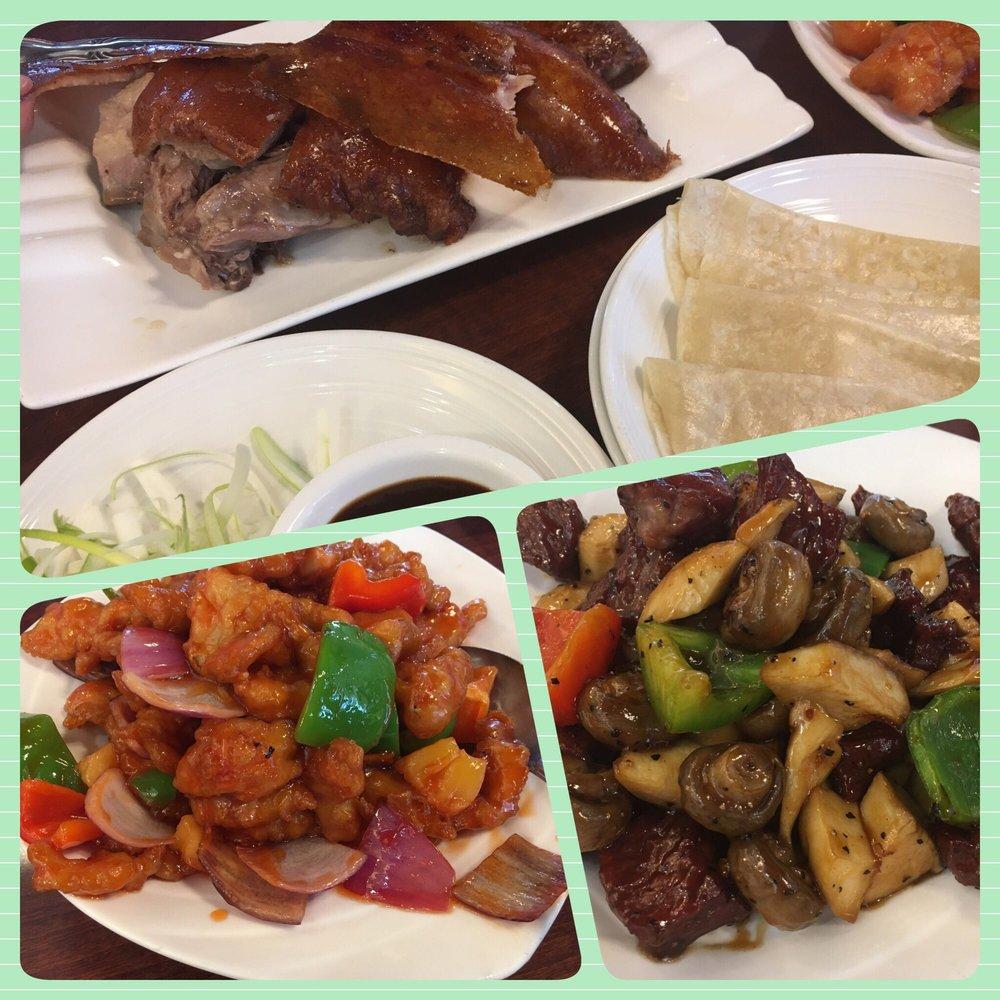 Photo of Hong Kong Chef - Fremont, CA, United States. Peking Duck, Sweet & Sour Pork, Beef Cubes with Sweet Pepper Sauce